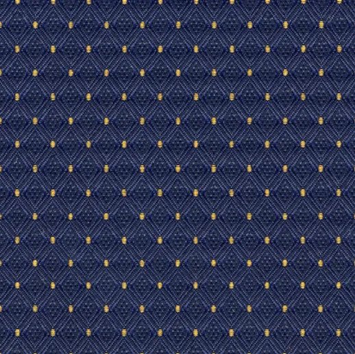 CANTERBURY Navy Pew Upholstery fabric from Woods Church Interiors