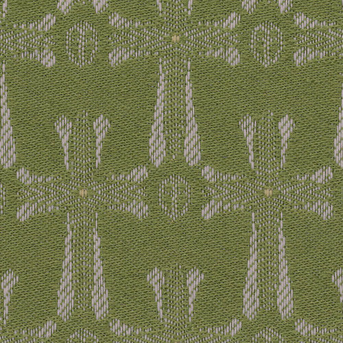Blessing Palm Pew Upholstery fabric from Woods Church Interiors