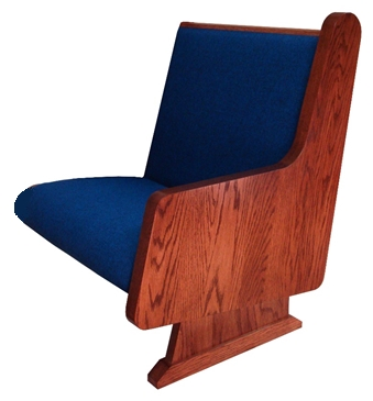 Cantilever Pew End f-60 from Kivetts and Woods Church Interiors