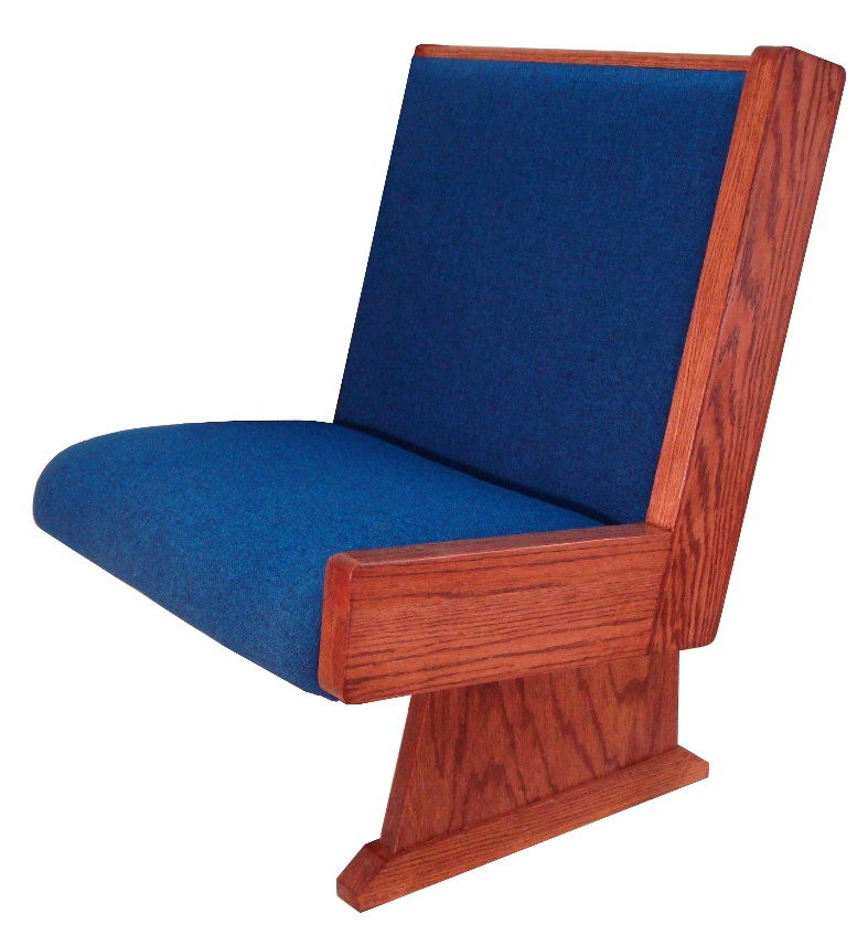 Cantilever Pew End f-80 from Kivetts and Woods Church Interiors