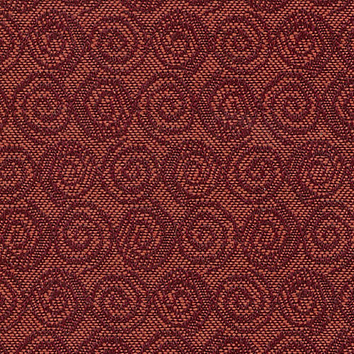 Whirligig Redwood Pew Upholstery fabric from Woods Church Interiors