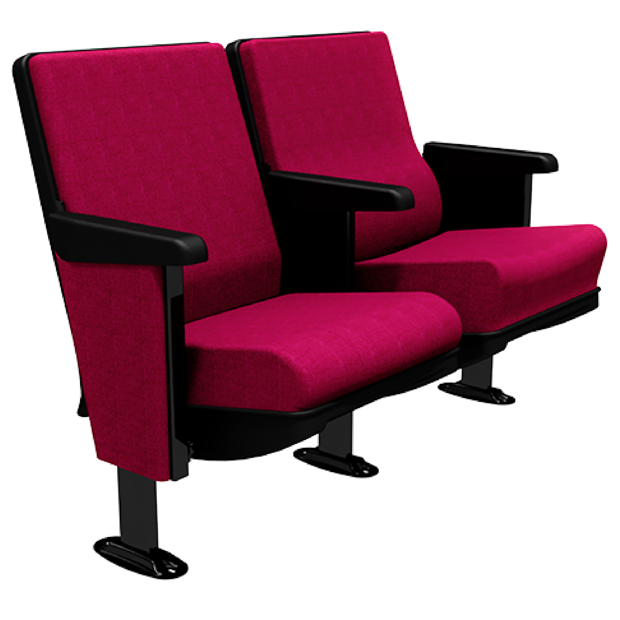 Our Convention T Model Theater seat for churches and synagogues from Woods Church Interiors
